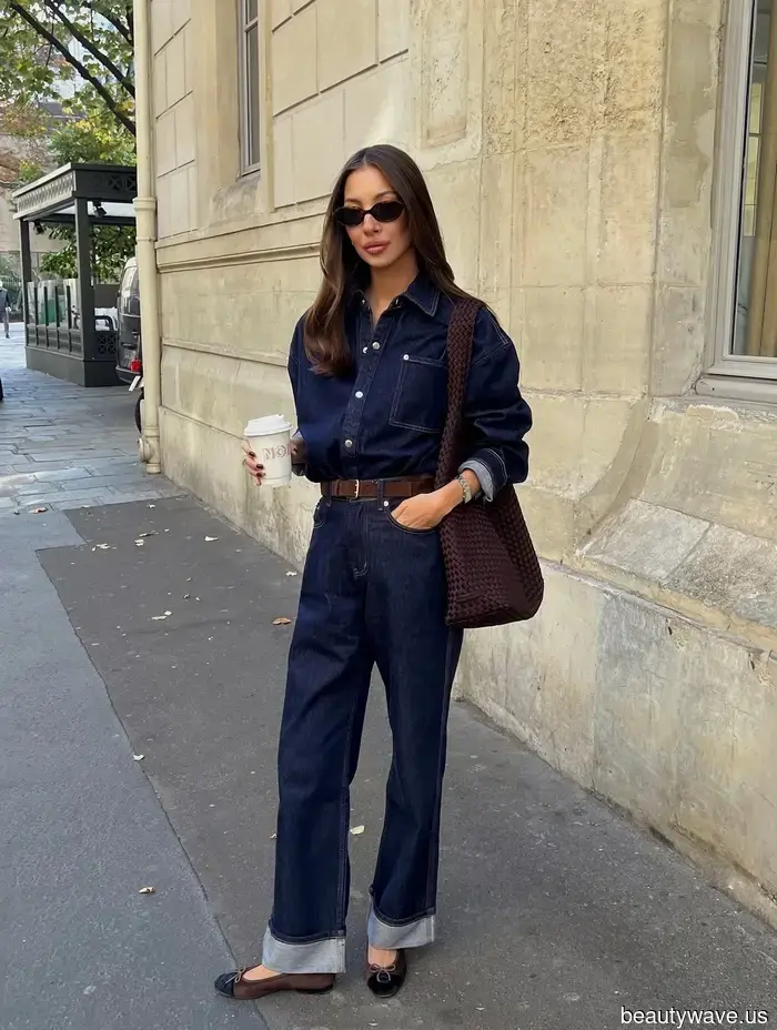 Not Skinny, Not Bootcut—The Three Types of Jeans Stylish Individuals Are Pairing With Ballet Flats Now Through 2027.