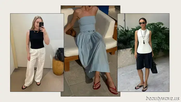 Sorry Birkenstock Bostons, but this is the fashionable sandal that stylish individuals are currently opting for.