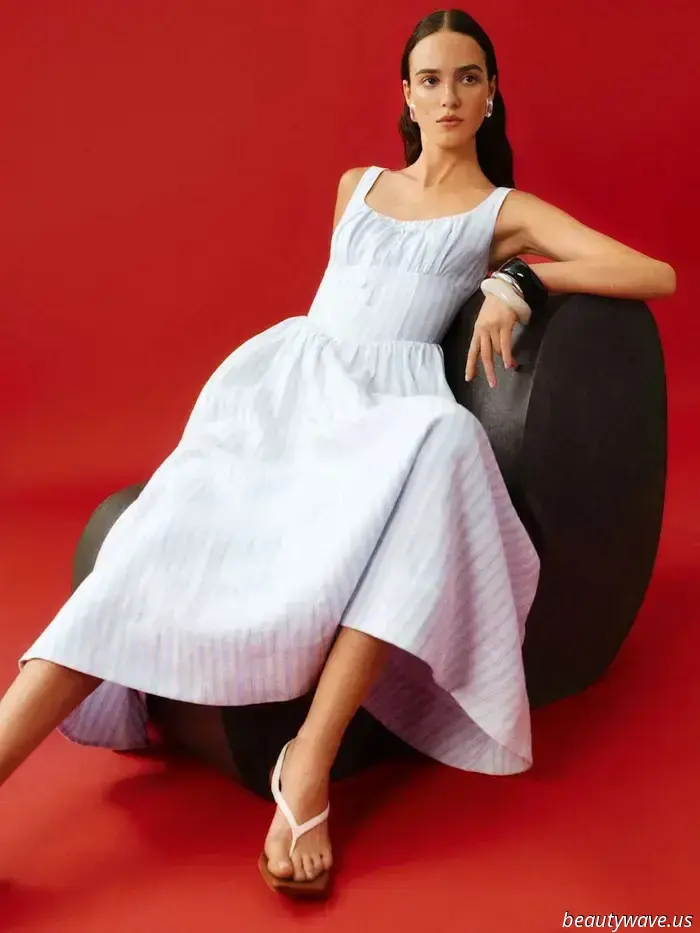 Il romantico, Throw-on vestito Addetti alla moda continuano a indossare nei giorni di sole