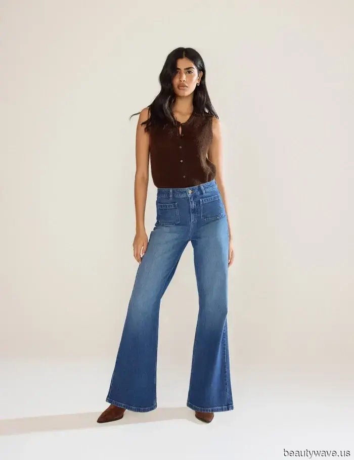 Pariser haben heimlich Skinny-Jeans durch diesen schicken Jeans-Trend ersetzt&mdash;jetzt sehe ich ihn bei M&S, Mango und…