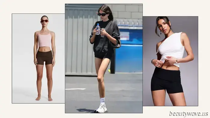 Neither leggings nor bike shorts: The precise activewear trend that fashion-forward girls in L.A. don for Pilates and gym sessions.