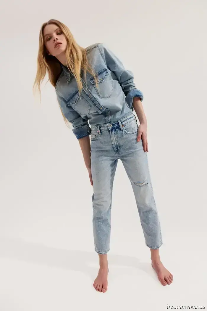 Is it just me, or are all the trendy girls opting for this denim style instead of baggy jeans?