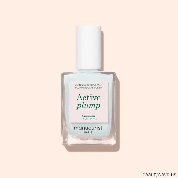 Not Chrome, Not Glitter—Aqua Glazed Nails Are the Trend to Embrace This August.