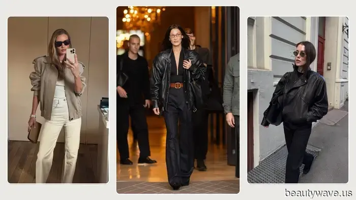 Die stilvollsten Frauen, die ich kenne, haben eines gemeinsam: Diese elegante, zeitlose Lederjacke.