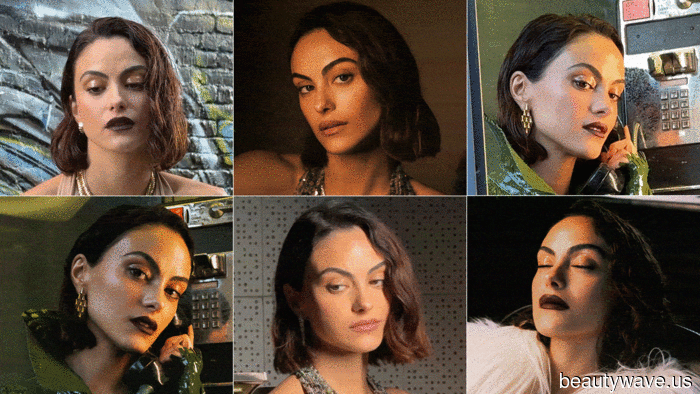 Camila Mendes acaba de establecer el estándar para el glamur veraniego ardiente&mdash;Aquí está el desglose detrás de cámaras