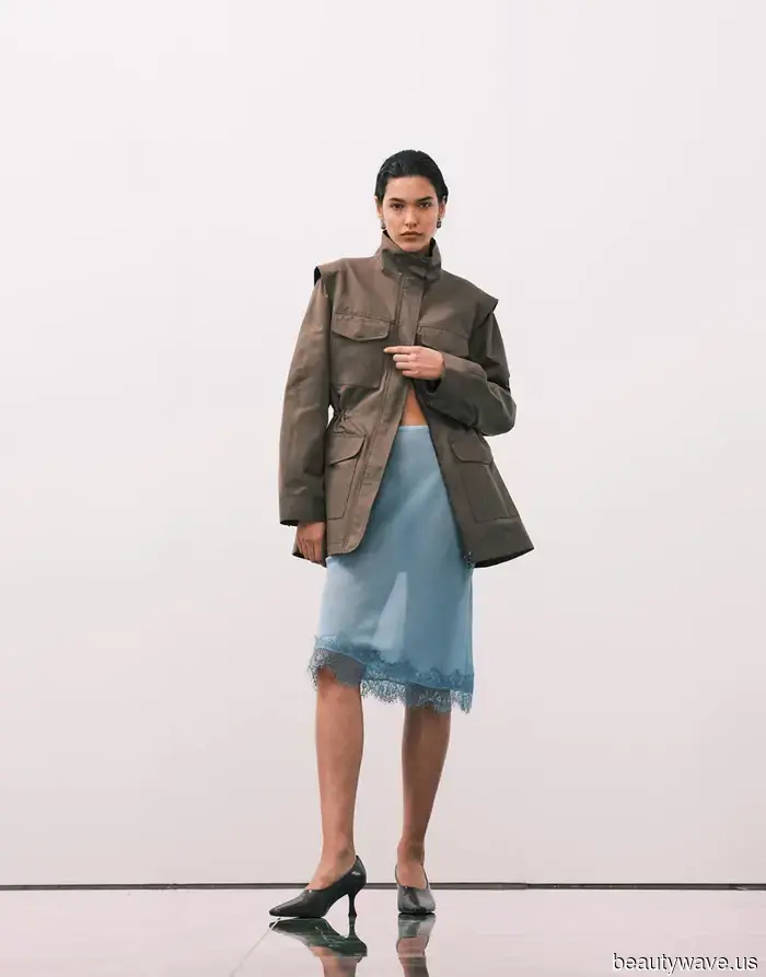 I londinesi più alla moda indosseranno questa facile combinazione di gonna e scarpe per tutta la primavera.