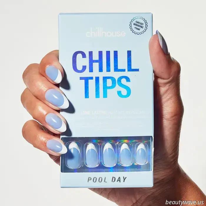 It's Official: "Pool Water" Nails Are Taking Over Milky Manicures This Summer.