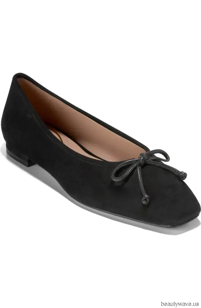 All the most stylish ballet-flat outfits share *this* common element for fall.