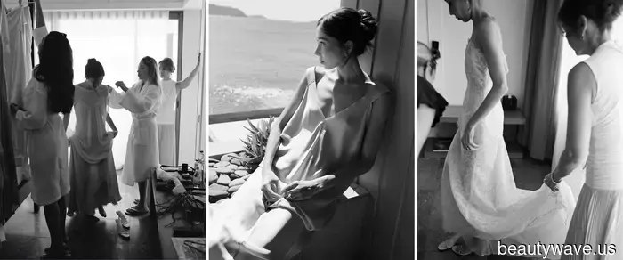 Phoebe Philo! Ralph Lauren! Colleen Allen! Die Braut trug 7 makellos elegante Looks für ihre Hochzeit in Saint Bart's.