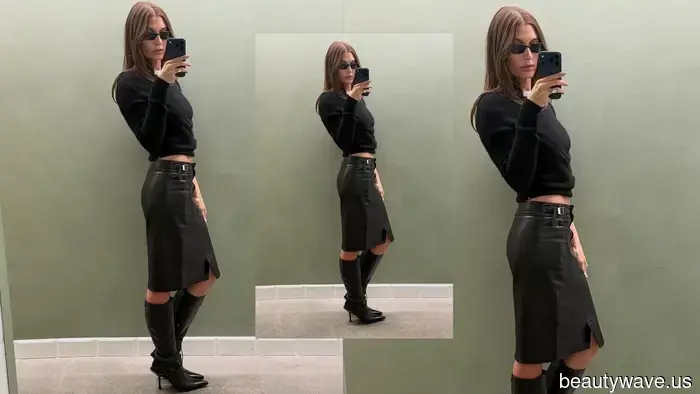 Tra tutti i suoi outfit, *questo* look di Hailey Bieber è bloccato nella mia mente.