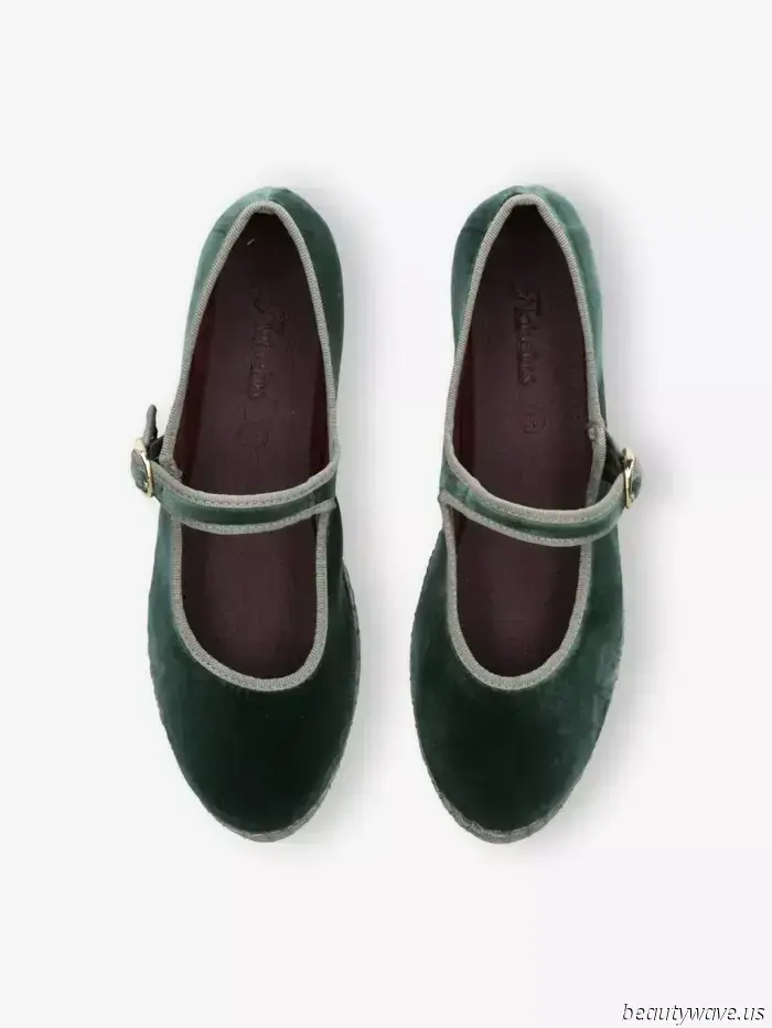 This lovely flat shoe enhances midi skirts and dresses in ways that sneakers never can.