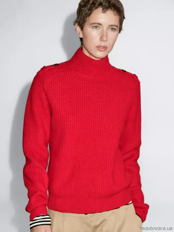 Ich weiß, dass du stilvoll bist, wenn du gerade Strickwaren in dieser schicken Farbe trägst, anstatt in Schwarz oder Braun.