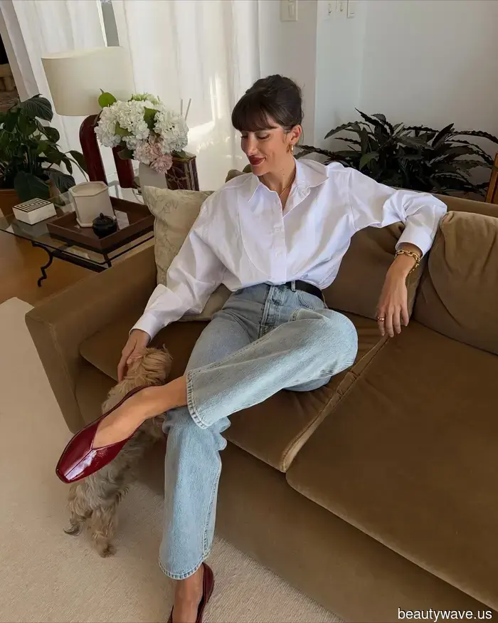 Wenn ich jemanden in Paris sehe, der dieses klassische Jeans-Outfit trägt, weiß ich sofort, dass sie Geschmack haben.