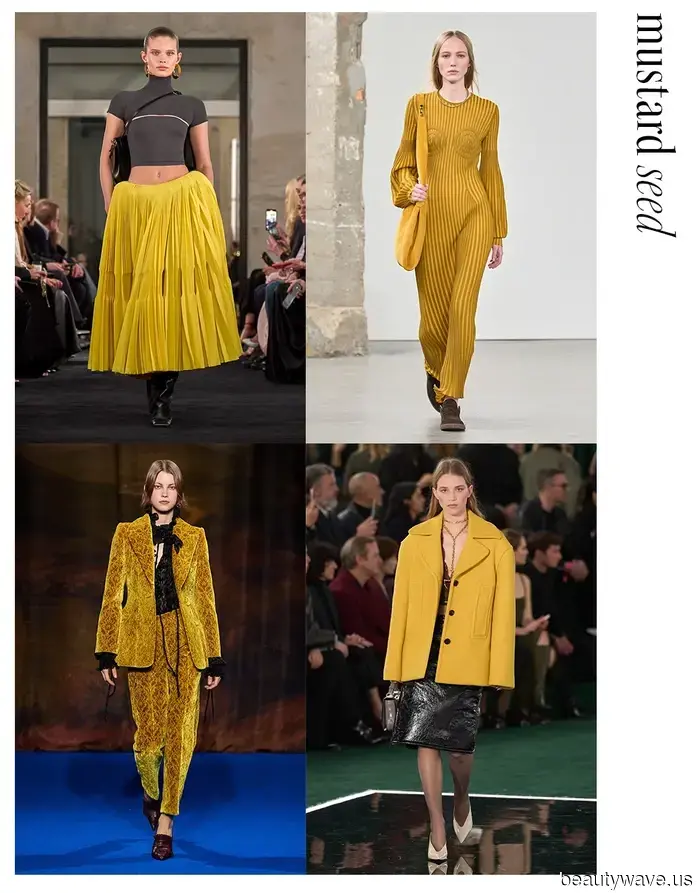 Las personas de moda están usando estas tendencias de color de otoño en lugar de negro y blanco.