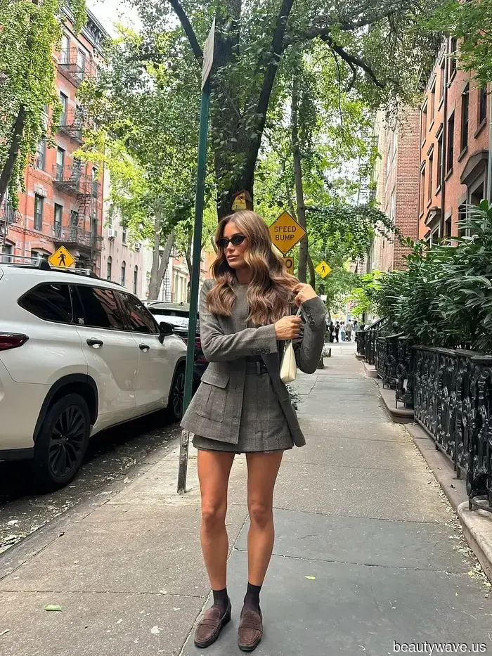 I’m noticing this subtly stylish flat-shoe trend being paired with outfits all over the place this fall.