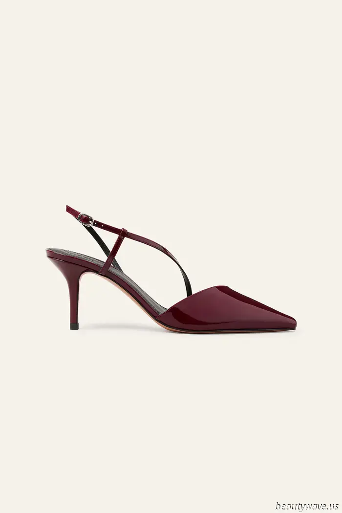 Black heels are acceptable, but in France, it’s well-known that this shoe color pairs better with white dresses.