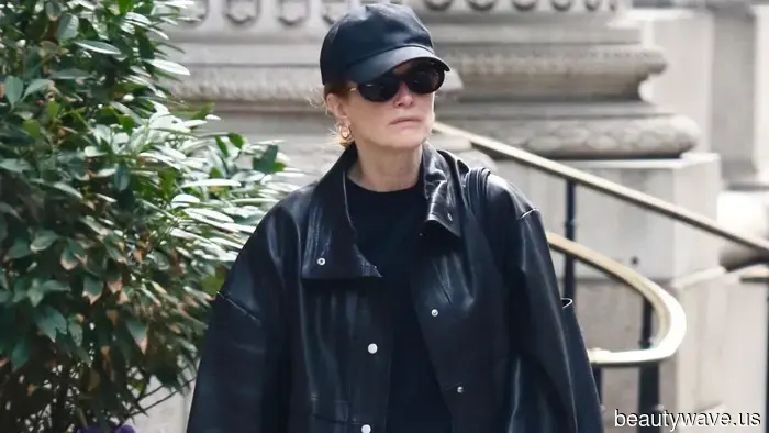 Not Pure White, Not Khaki— the "Just Right" Denim Color Trend That Celebrities in Their 60s Are Pairing with White...