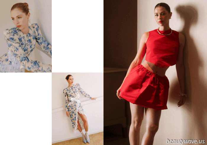 Jeder schicke Look, den Hermione Corfield getragen hat, um das Outlander-Prequel zu bewerben