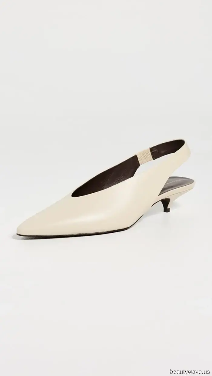 Women in their 40s seeking an elegant appearance can opt for this dress trend paired with these classic heels.
