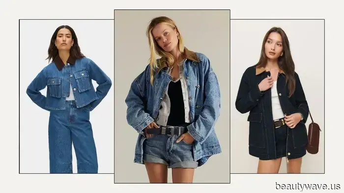 Le giacche di jeans basic non hanno alcuna possibilità contro il nuovo stile dall'aspetto ricco che sta prendendo piede.