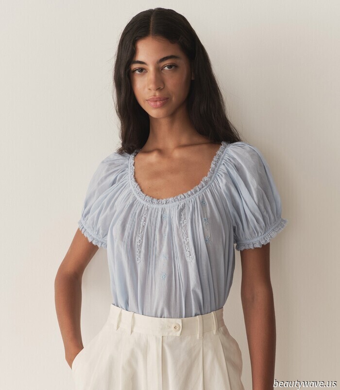 Apologies, tank tops—this summer I'll only be wearing lovely blouses paired with my shorts, skirts, and linen trousers.