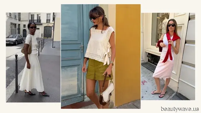 A Parigi, il guardaroba estivo di ogni elegante donna francese include uno di questi capi dall'aspetto ricco.