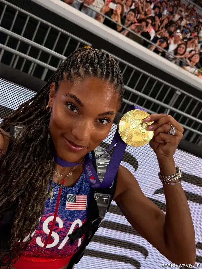 Married Olympians Tara Davis-Woodhall and Hunter Woodhall Have Much More in Common Than Just Gold Medals