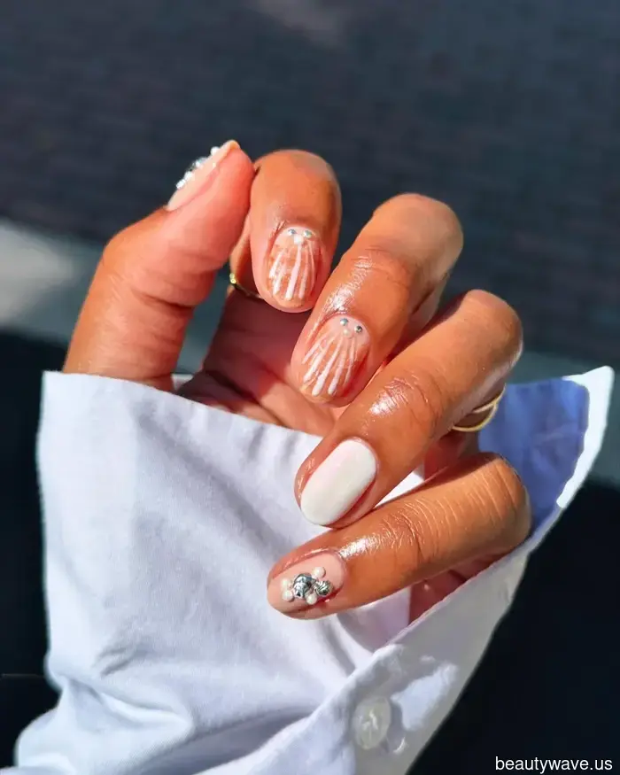 Hold off on the neutral manicures—this summer, all I desire for my nails is a Mediterranean vibe.