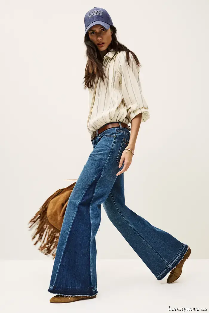 No dejes que tus skinny jeans se enteren — están siendo reemplazados por esta tendencia vaquera anticuada pero chic.