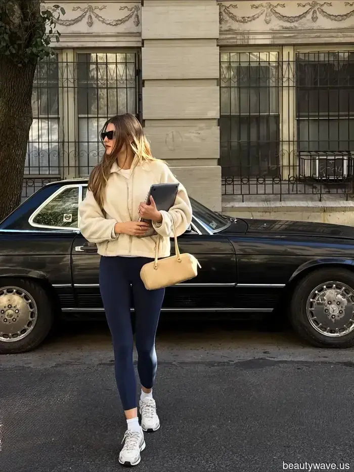 So werden alle coolen Mädchen ihre Leggings in diesem Winter tragen.