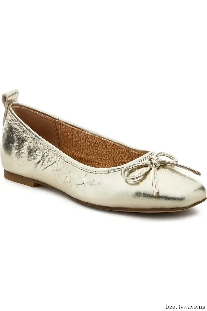 If you purchase just one pair of shoes before September, let it be this stylish flat.
