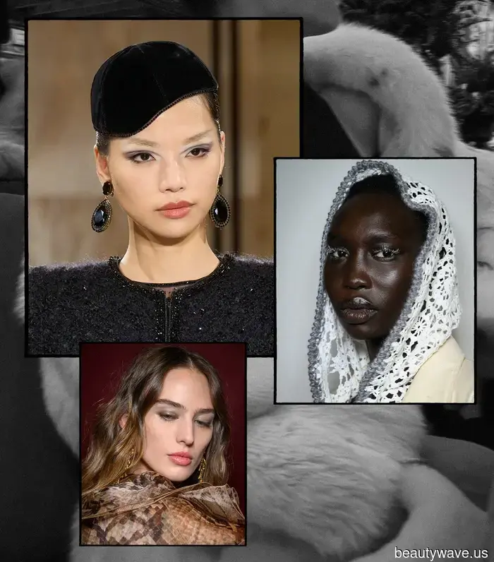 Dalle labbra macchiate di vino ai tocchi di lamé: 10 tendenze di bellezza per le festività che le persone del mondo della moda stanno salvando da mesi