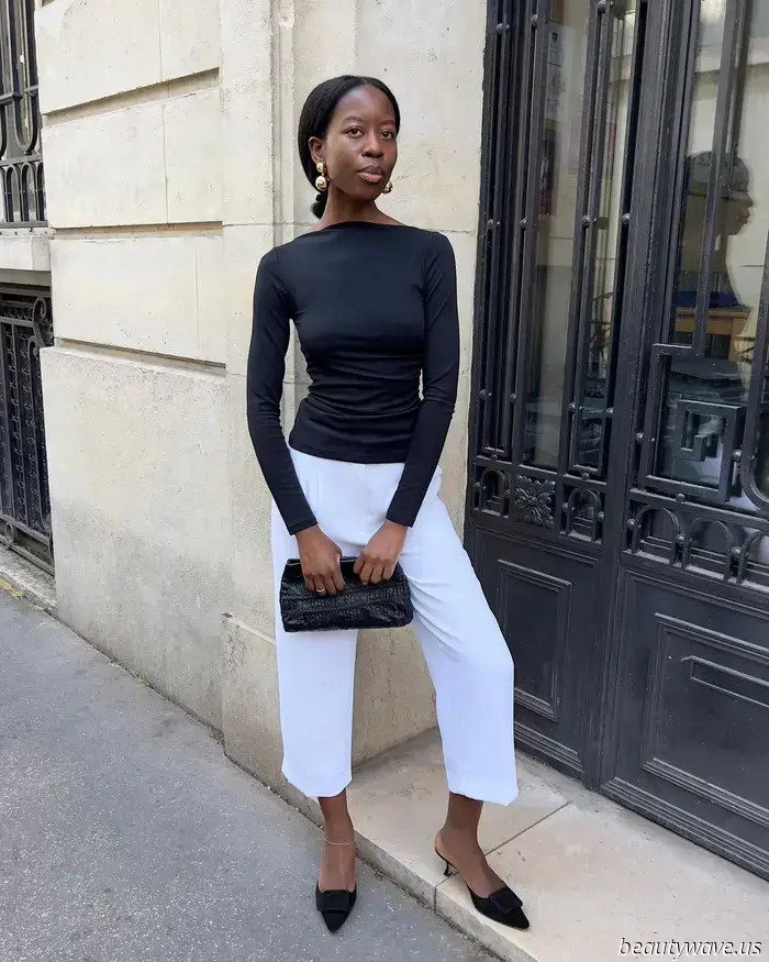 My colleague recently returned from Paris—she noticed this stylish trouser-and-shoe pairing on every street.