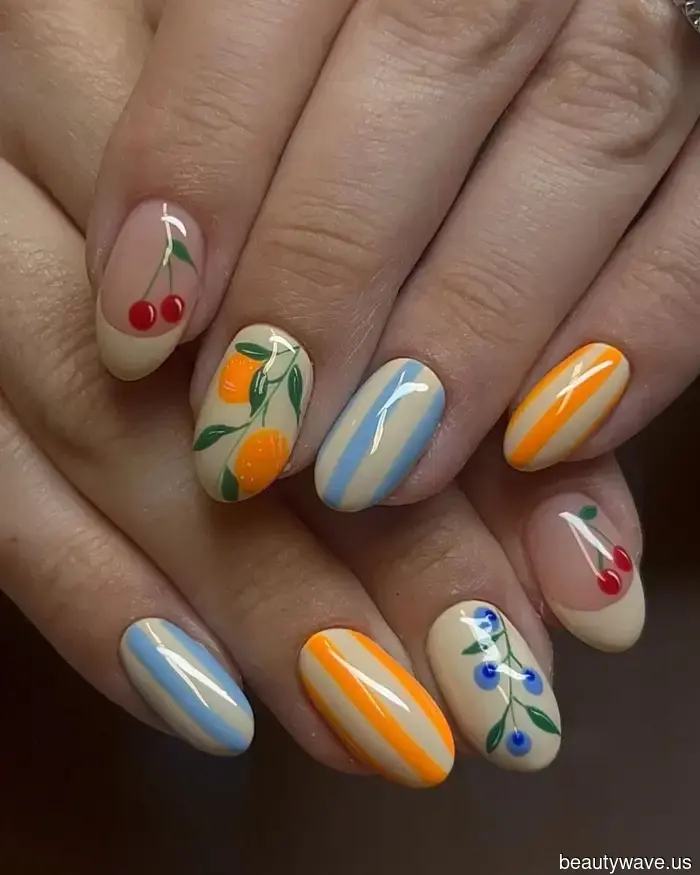 Apologies, Polka Dots; this is the even more stylish nail art design I'm saving for fall.