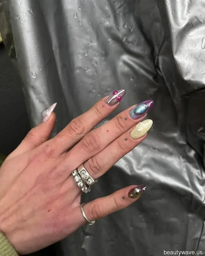Yellow Chrome Nails Are My New Obsession—Here Are 8 Styles to Try Immediately, Ranging from Lemon Glaze to Butter French.