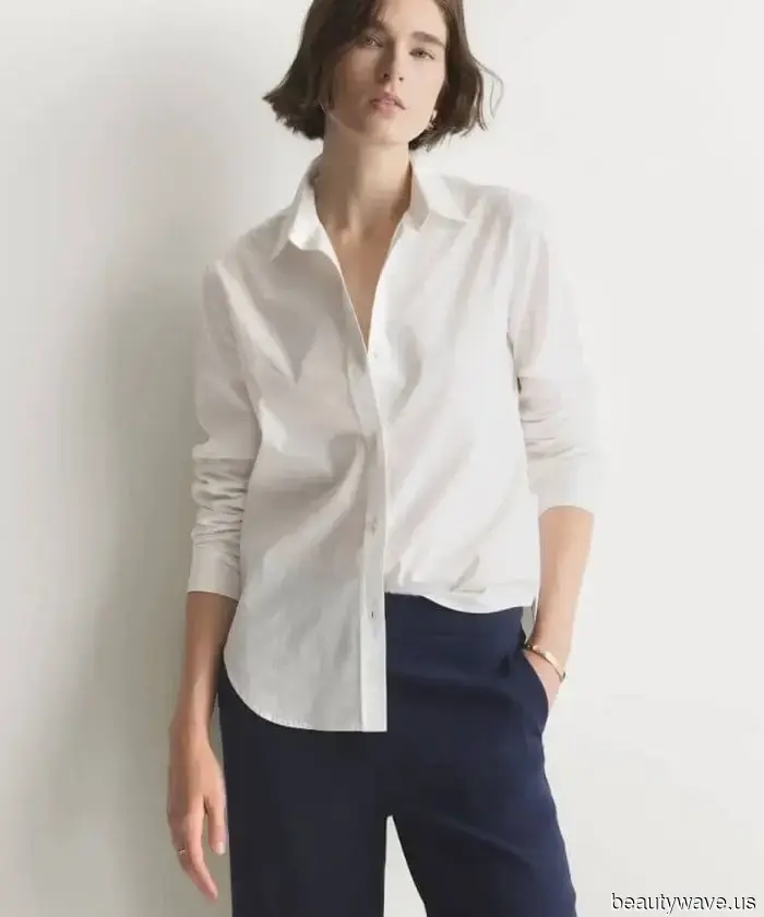 10 weiße Button-Down-Outfit-Ideen, die du immer wieder tragen wirst