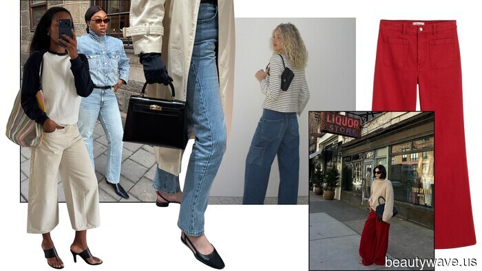Not Slim, But Not Baggy—6 Fresh (and Trendier) Spring Jeans Styles People Are Embracing Instead