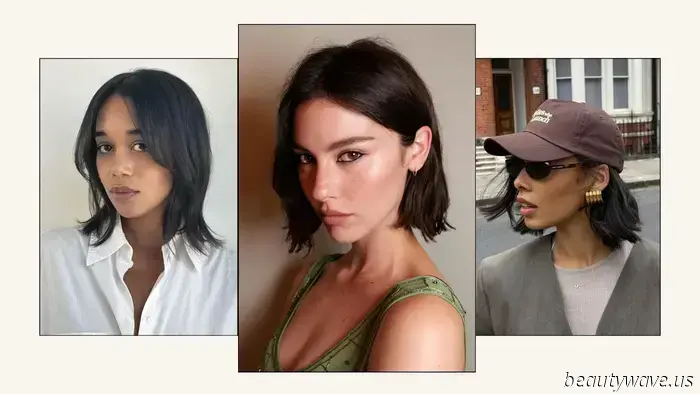 The Undone Bob has returned to remind us that it’s the trendiest low-maintenance hairstyle for summer.