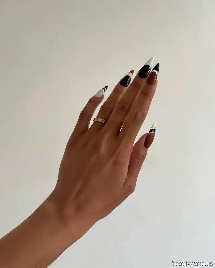 I've finally grown tired of pink nails—this is the stylish polish color I'm opting for in the near future.