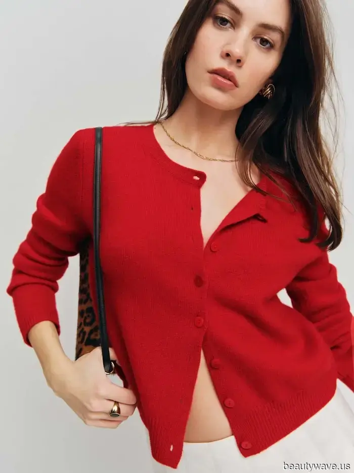 I spent several hours trying on cashmere, and all of my favorite finds are from this one brand.