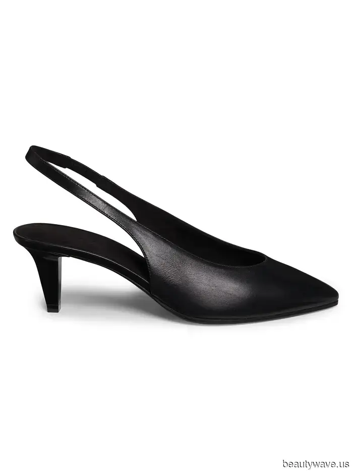 I also enjoy pointed-toe heels, but this French-girl shoe style appears to be more upscale when paired with jeans.