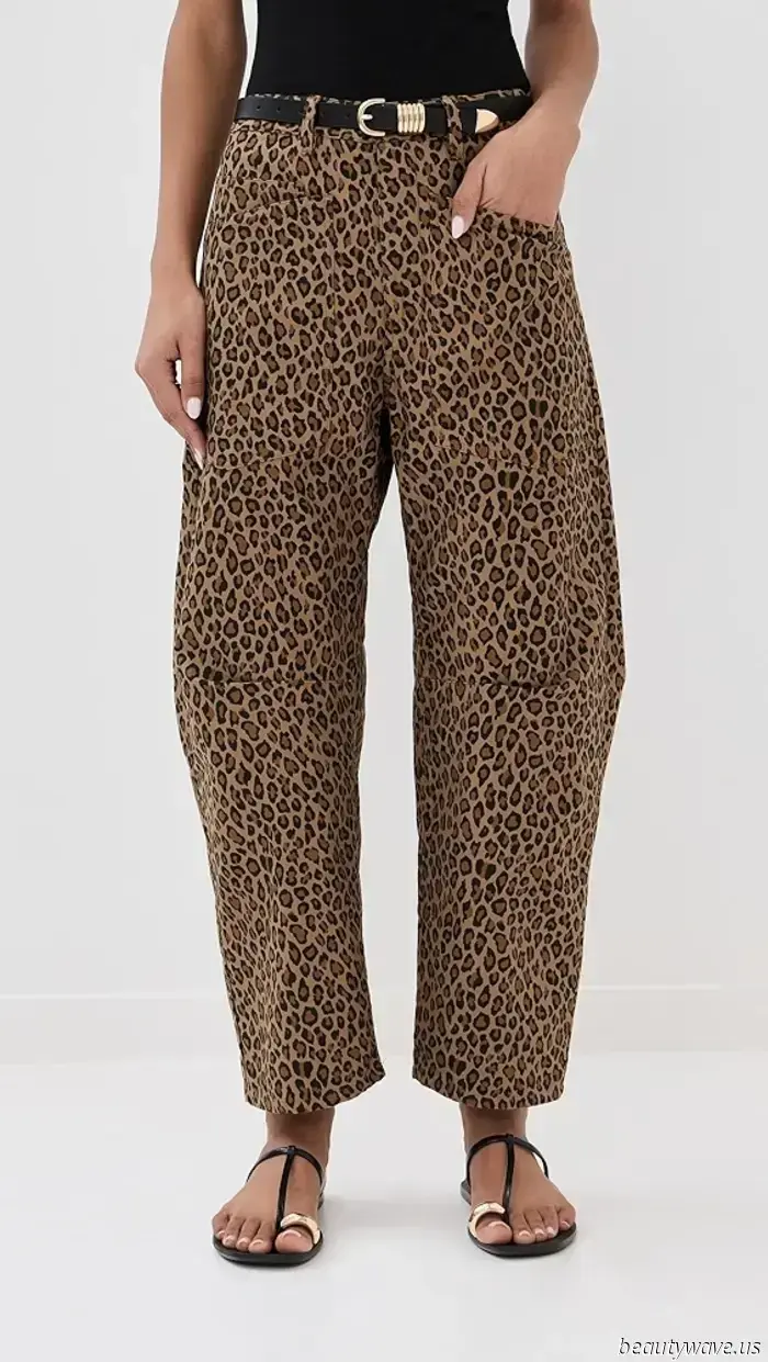 Shopbops Modeleiterin trug Leo-Print-Hosen, und jetzt möchte ich sie zu allem tragen