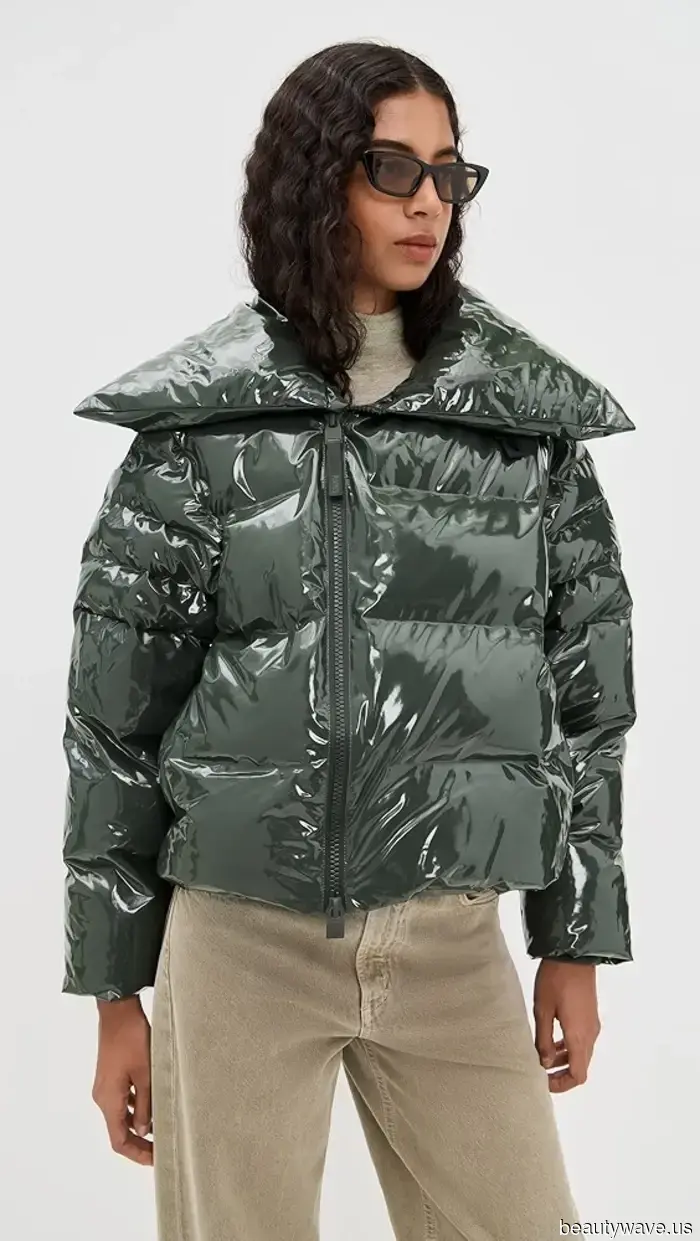 Cuando uses un abrigo de plumas este invierno, úsalo así, así y así.