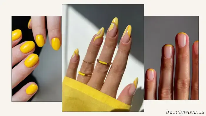 Declaring It: Butter-Yellow Manicures Paved the Way for "Sol Nails" to Thrive