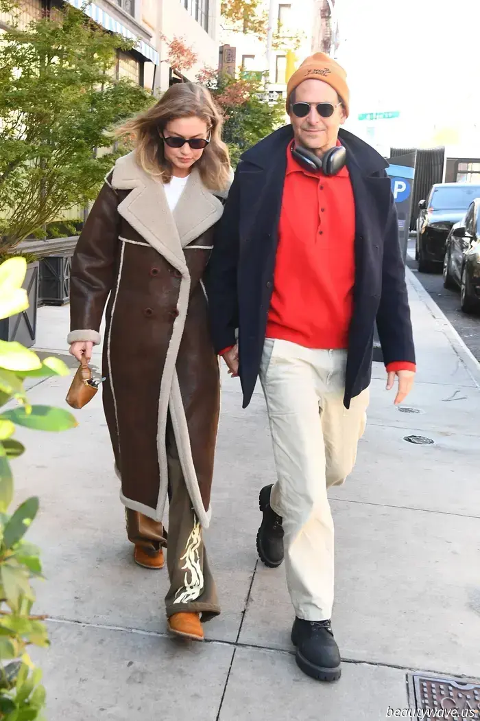 Der eine Wintermanteltrend, über den sich Gigi Hadid und Bradley Cooper beide einig sind.