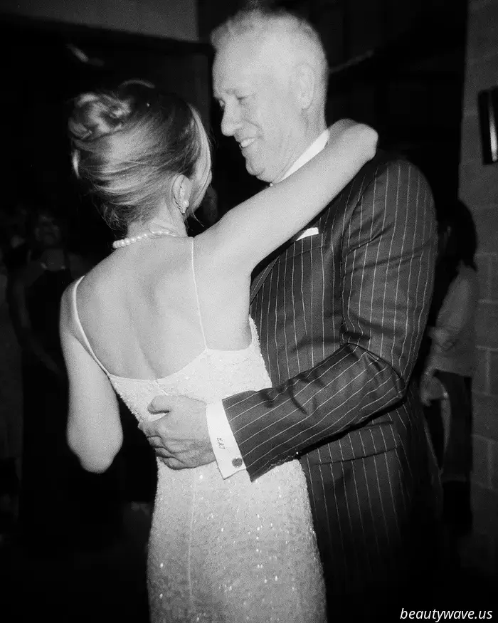 The owner of this vintage boutique chose to wear archival Calvin Klein for her intimate backyard wedding in Los Angeles.