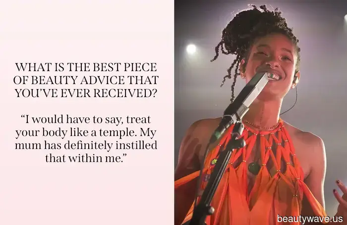 Il Glowdown: Willow Smith sui prodotti per la cura della pelle, i podcast e il suo profumo preferito