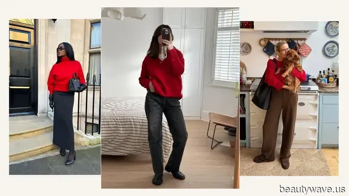 So che sei alla moda se indossi maglieria di questo colore chic invece di nero o marrone in questo momento.