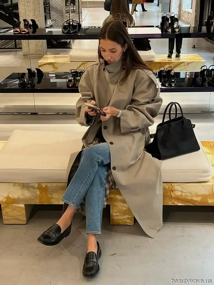 This stylish outfit is ideal for Paris, but I'm planning to wear it in the Midwest and New York City.