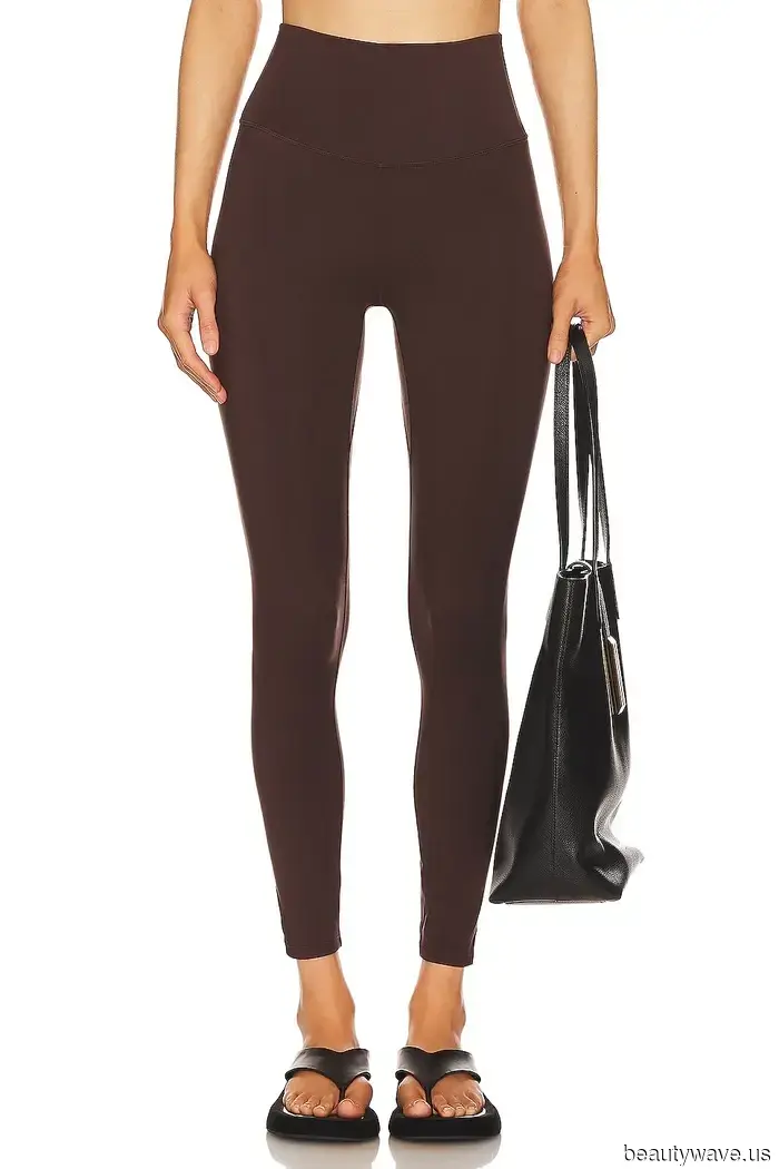 If you plan to wear brown leggings, this is the sneaker color that will keep your look elegant.